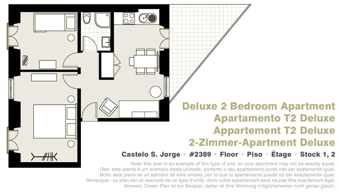 Serviced Castelo De Sao Jorge Appartement *