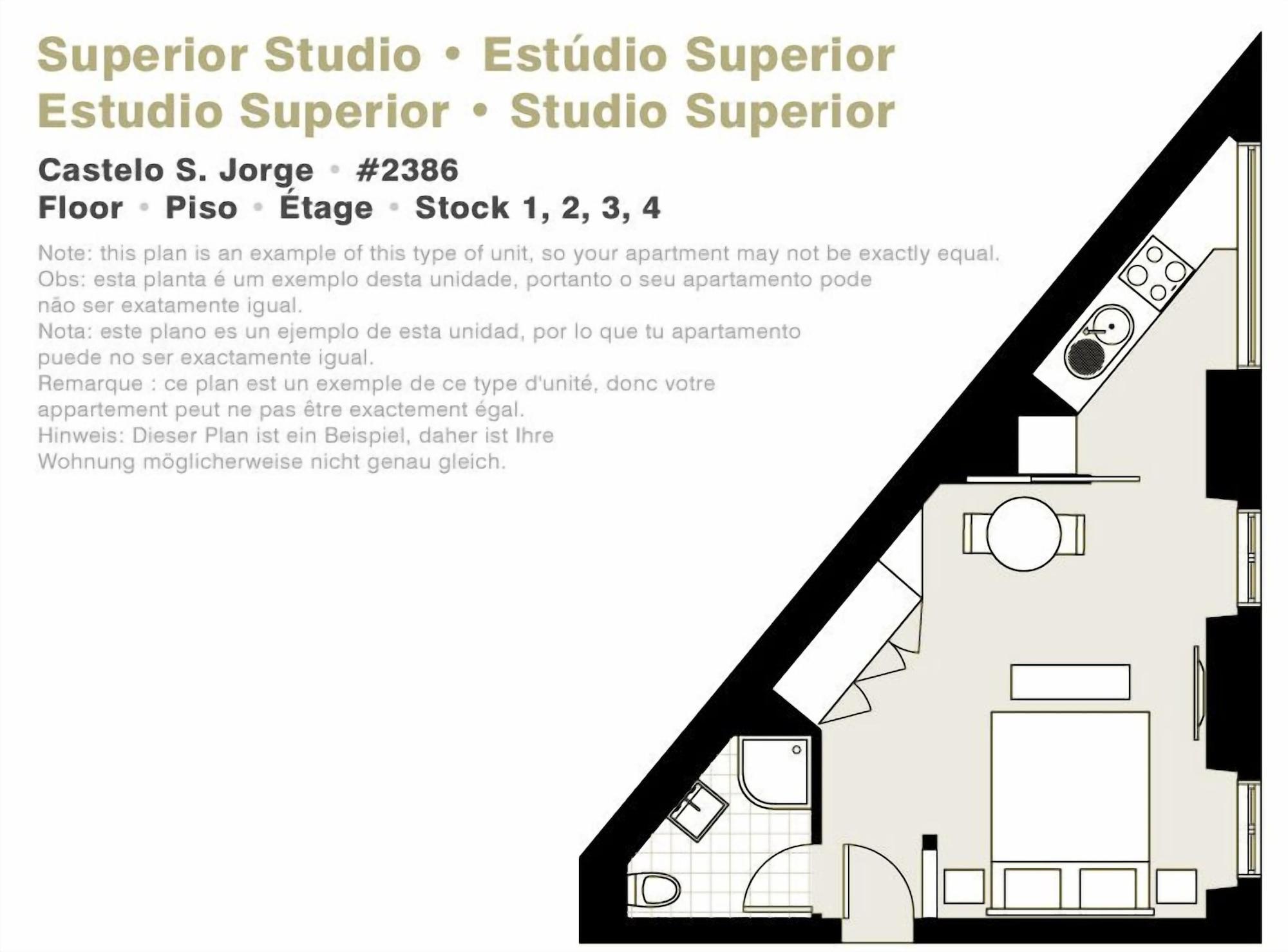 Serviced Castelo De Sao Jorge * Lisboa